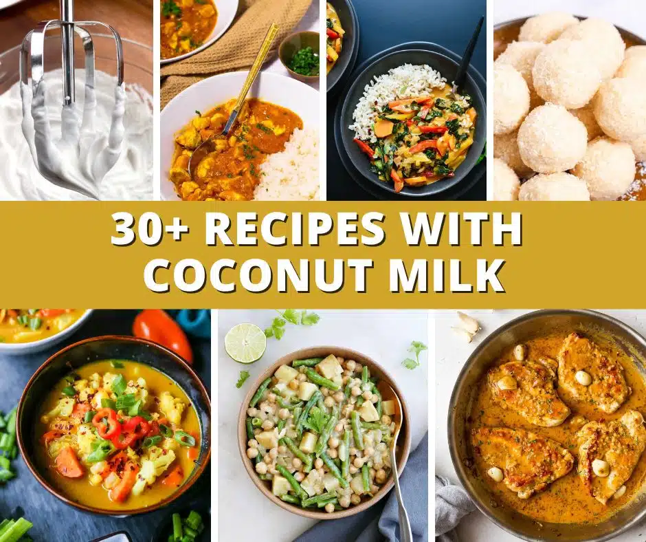 30+ Recipes with Coconut Milk
