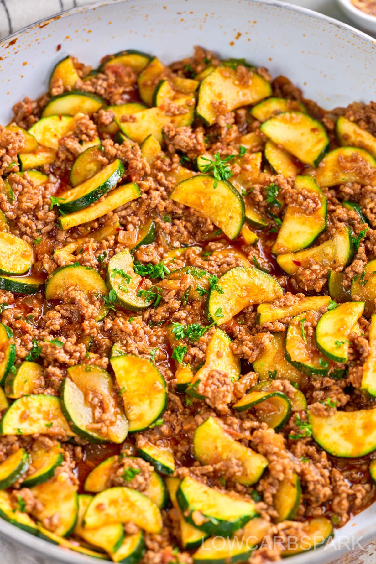 Mexican Zucchini And Beef 