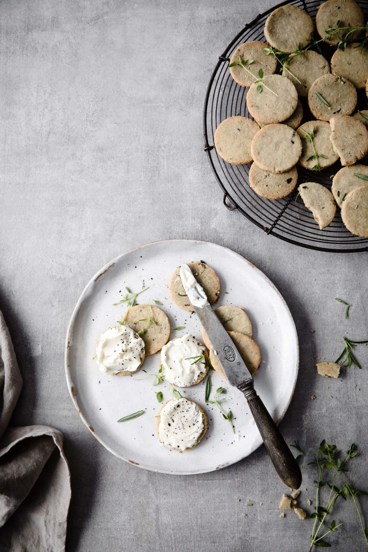 PLLC Easy Keto Rosemary and Thyme Crackers portrait 7