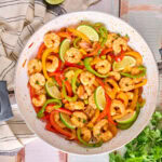 Skillet Shrimp Fajitas