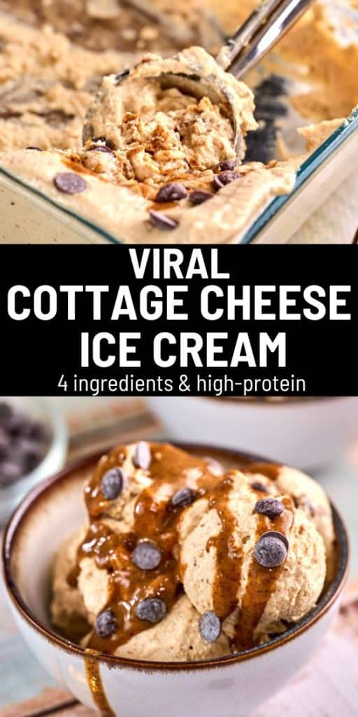 high protein cottage cheese ice cream recipe pinterest