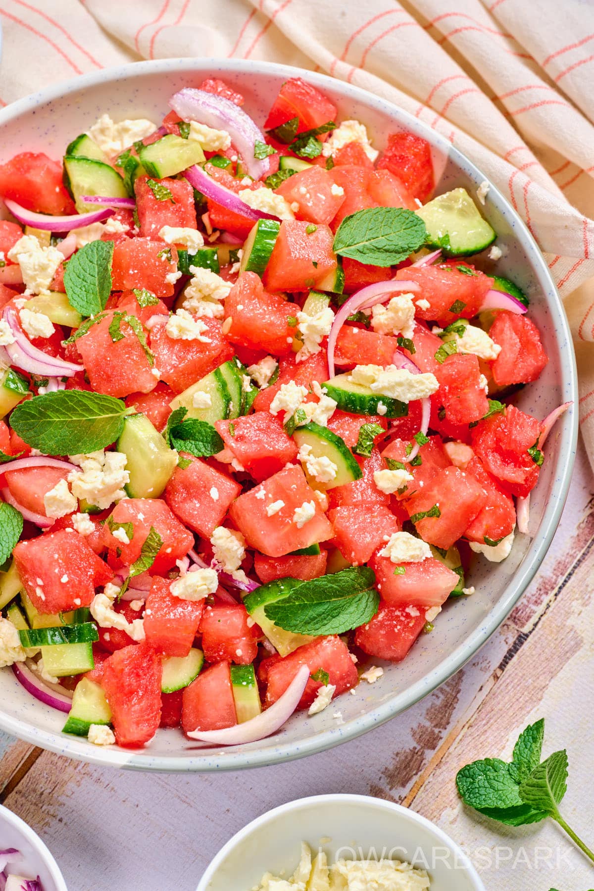 the best watermelon salad recipe