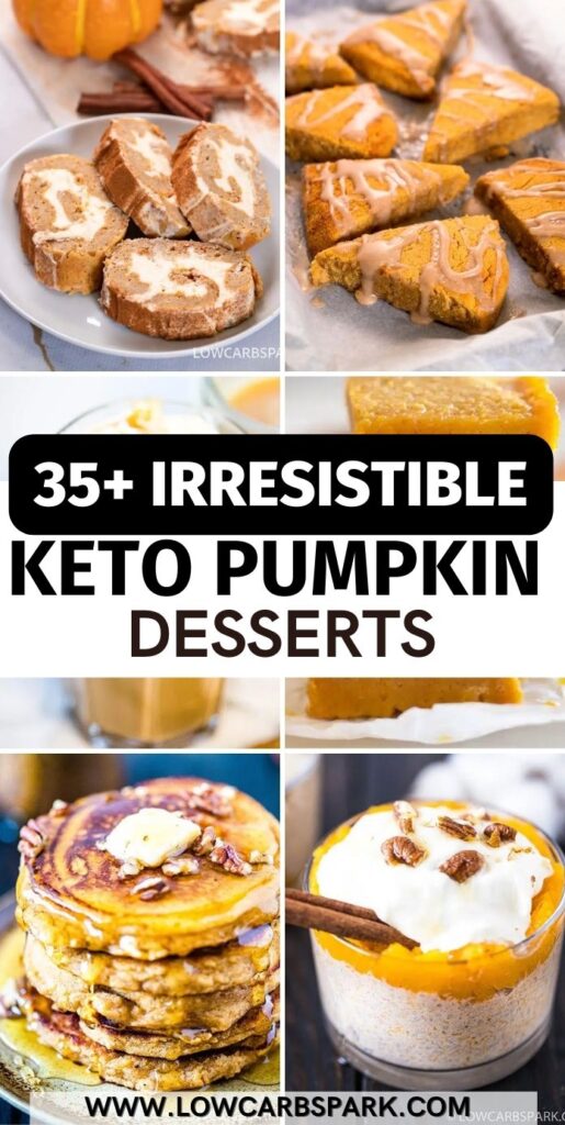 35 Irresistible Keto Pumpkin Desserts 2