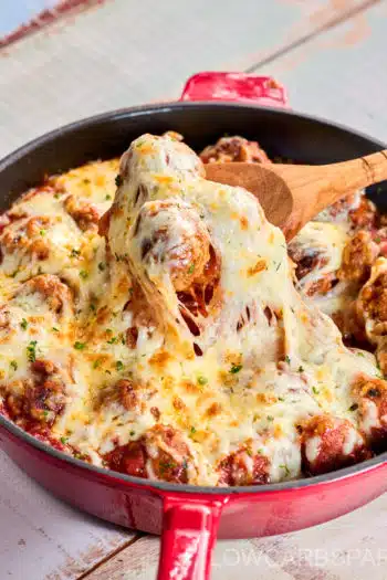 Cheesy Italian Meatballs