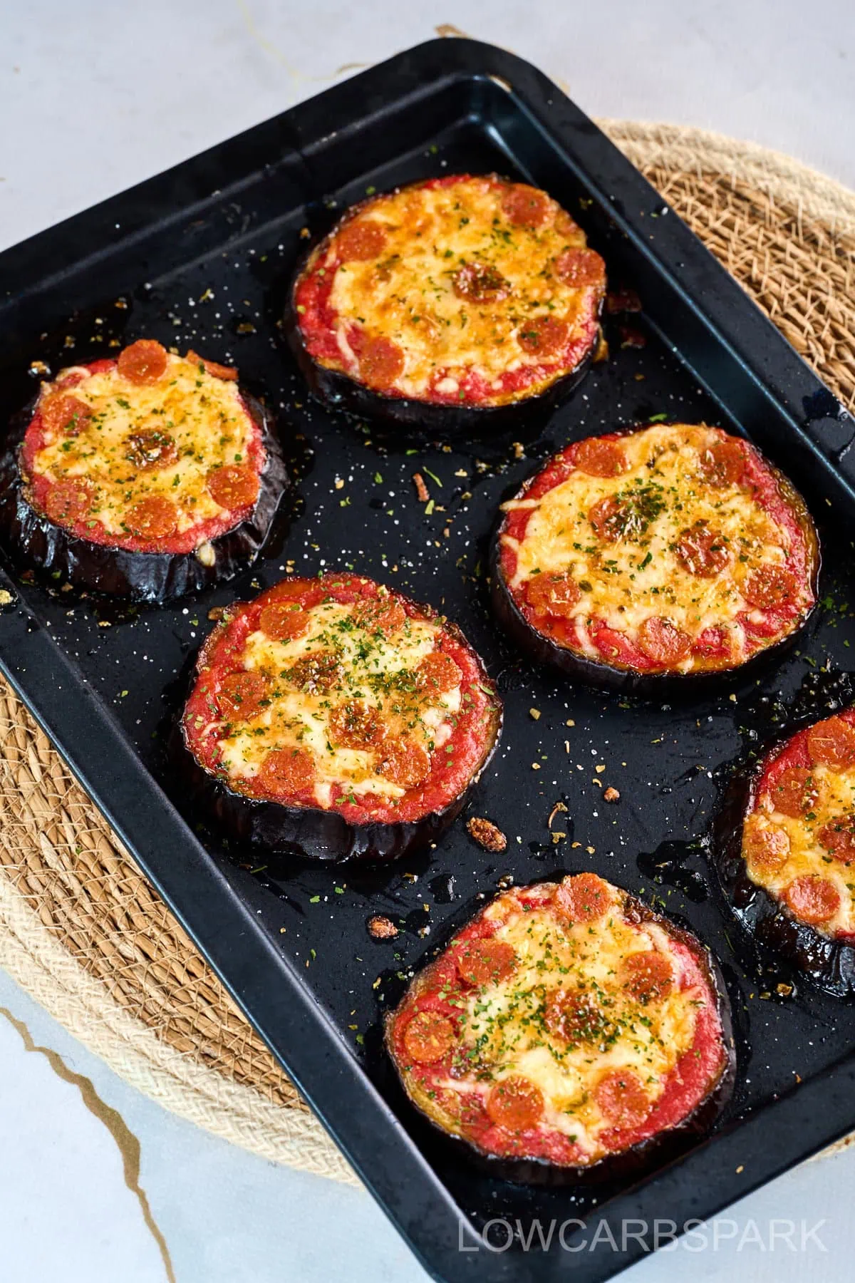 Easy Eggplant Pizza 2 Easy Eggplant Pizza