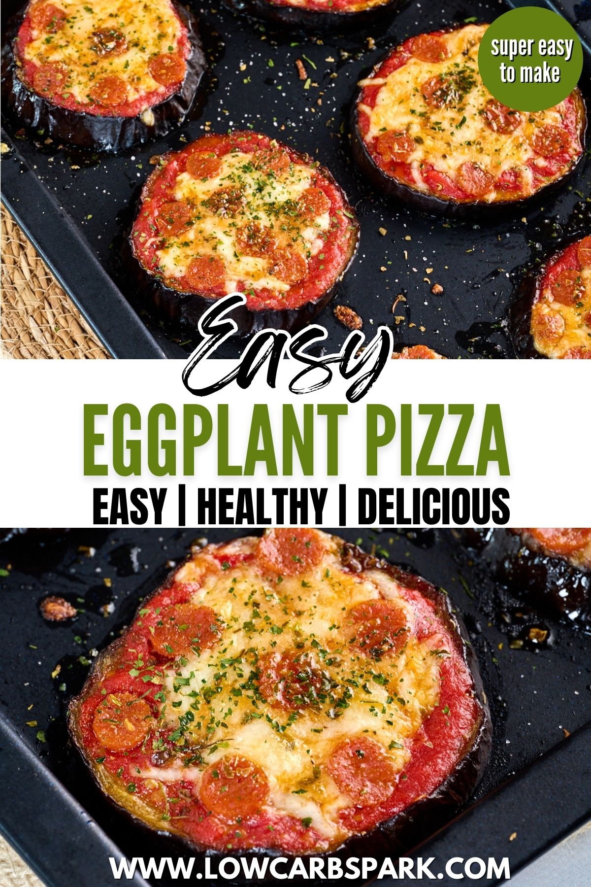 Easy Eggplant Pizza