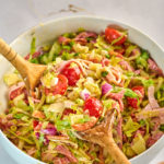 Grinder Salad Recipe in a bowl