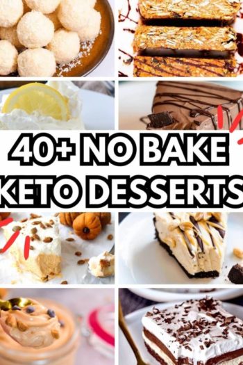 40+ No Bake Keto Desserts You Can’t Resist