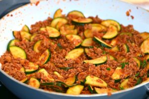 how to make Mexican Zucchini And Beef Skillet46