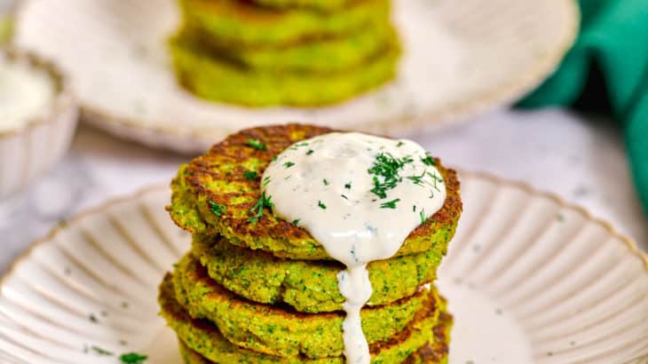Easy Broccoli Fritters 