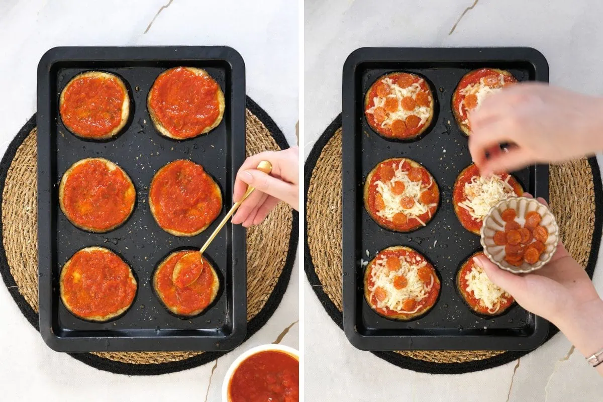 Easy Eggplant Pizza 7 how to make Eggplant Pizza