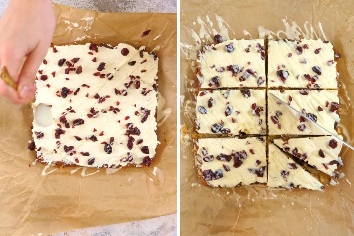 Copycat Keto Cranberry Bliss Bars 11 how to make Keto Cranberry Bliss Bars10