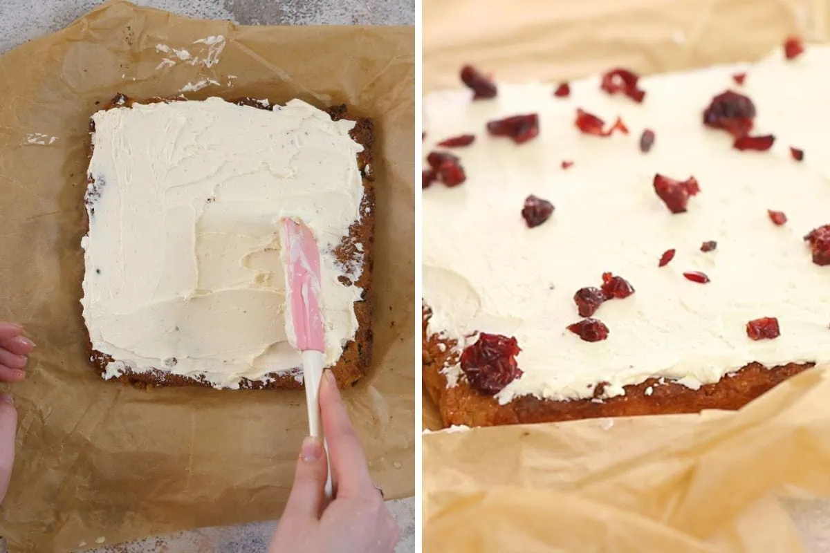 Copycat Keto Cranberry Bliss Bars 10 how to make Keto Cranberry Bliss Bars9