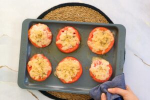 how to make baked parmesan tomatoes 1 1
