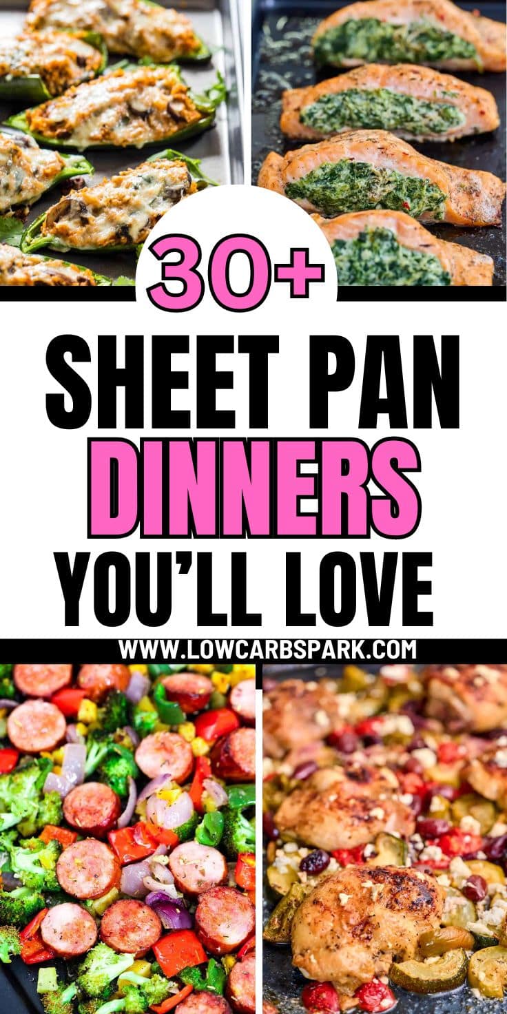 30+ Sheet Pan Dinner Ideas - Low Carb Spark