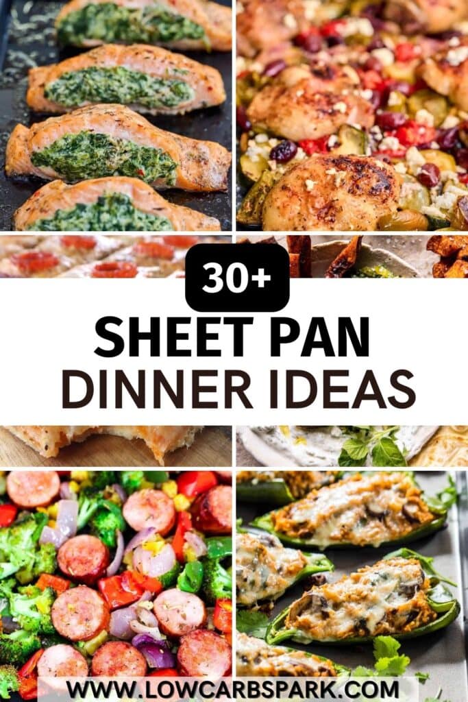 30+ Sheet Pan Dinner Ideas - Low Carb Spark