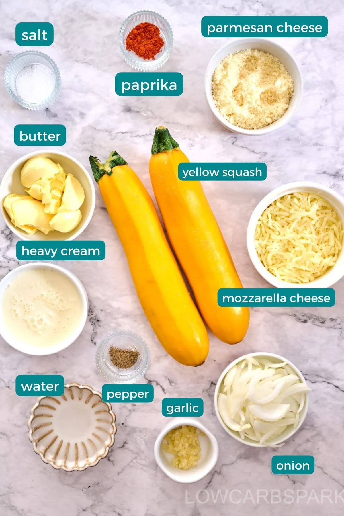 Squash Casserole 3 Squash Casserole Ingredients