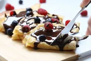 Almond Flour Keto Crepes 14 how to make Almond Flour Cream Cheese Keto Crepes5