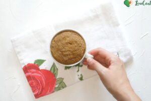 how to make Keto Pumpkin Mug Cake5 1