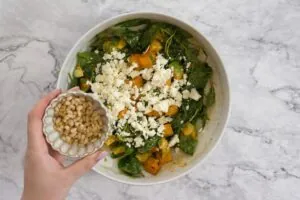 Roast Pumpkin Salad With Feta 15 how to make Roast Pumpkin Salad With Feta4