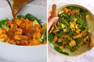 Roast Pumpkin Salad With Feta 16 how to make Roast Pumpkin Salad With Feta5