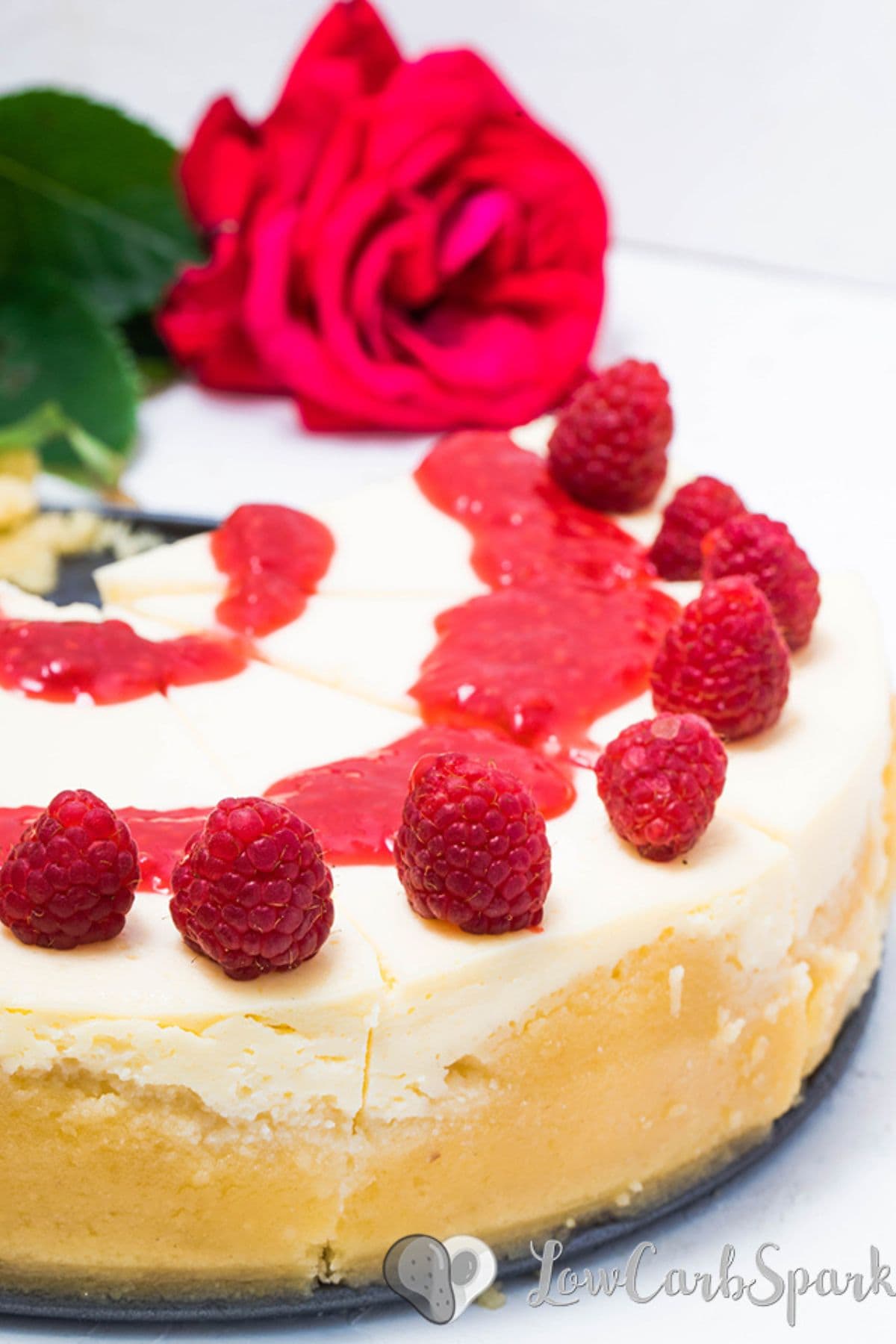 The Best Keto Cheesecake 14 baked keto cheesecake slices