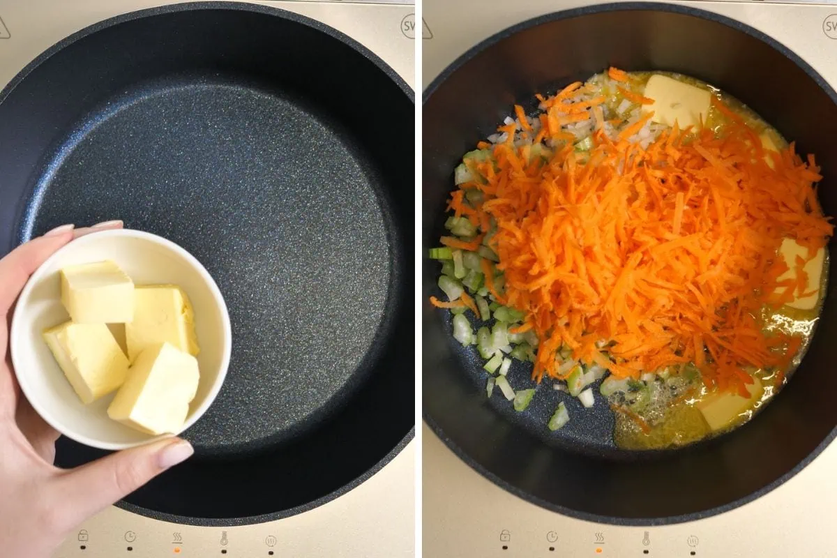 Keto Cheeseburger Soup 4 how to make Keto Cheeseburger Soup