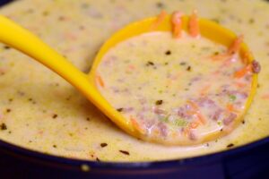 how to make Keto Cheeseburger Soup