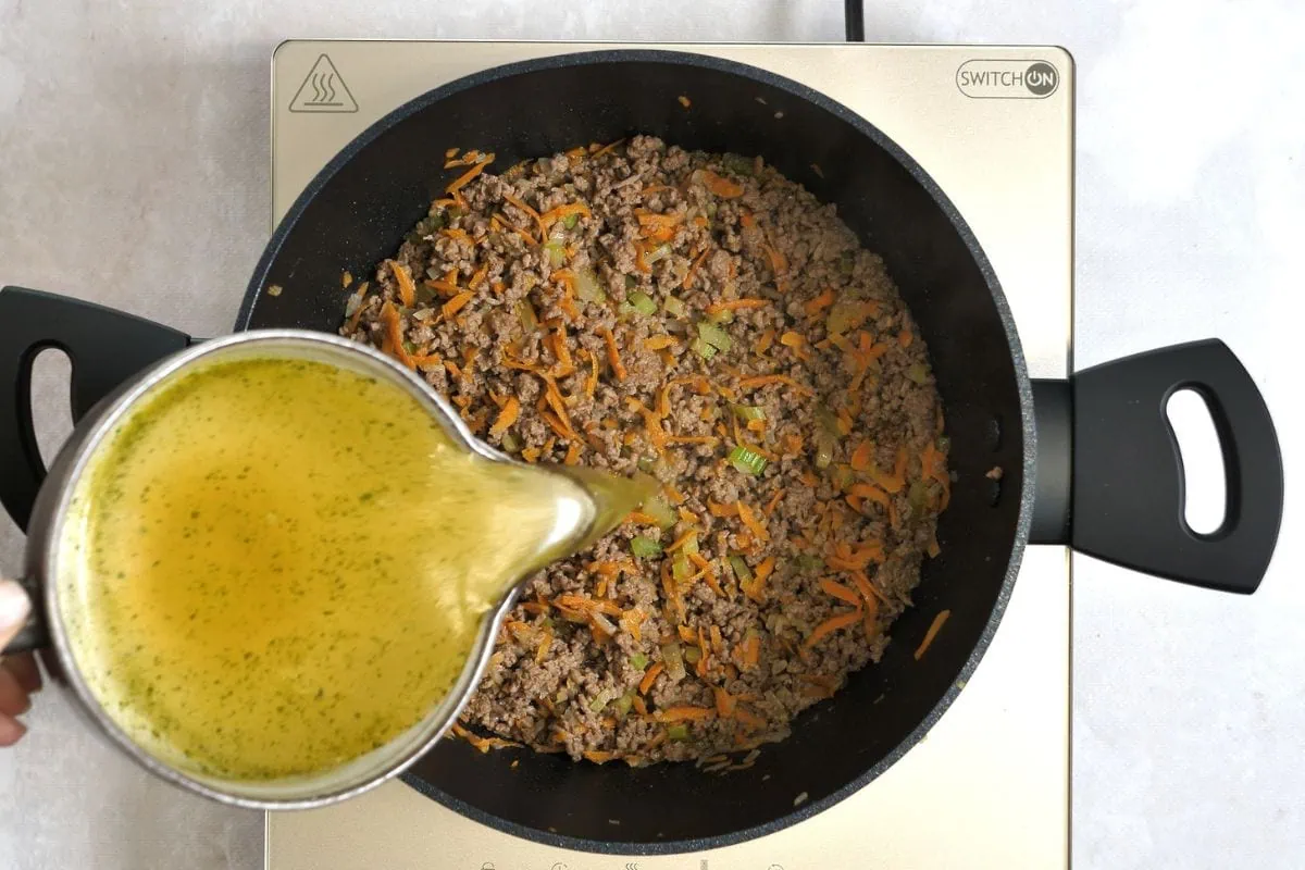 Keto Cheeseburger Soup 7 how to make Keto Cheeseburger Soup