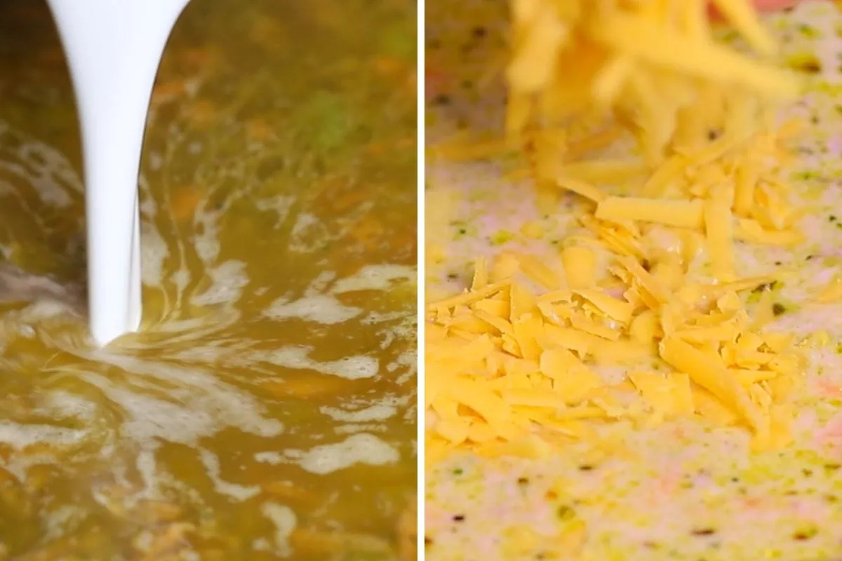 Keto Cheeseburger Soup 9 how to make Keto Cheeseburger Soup