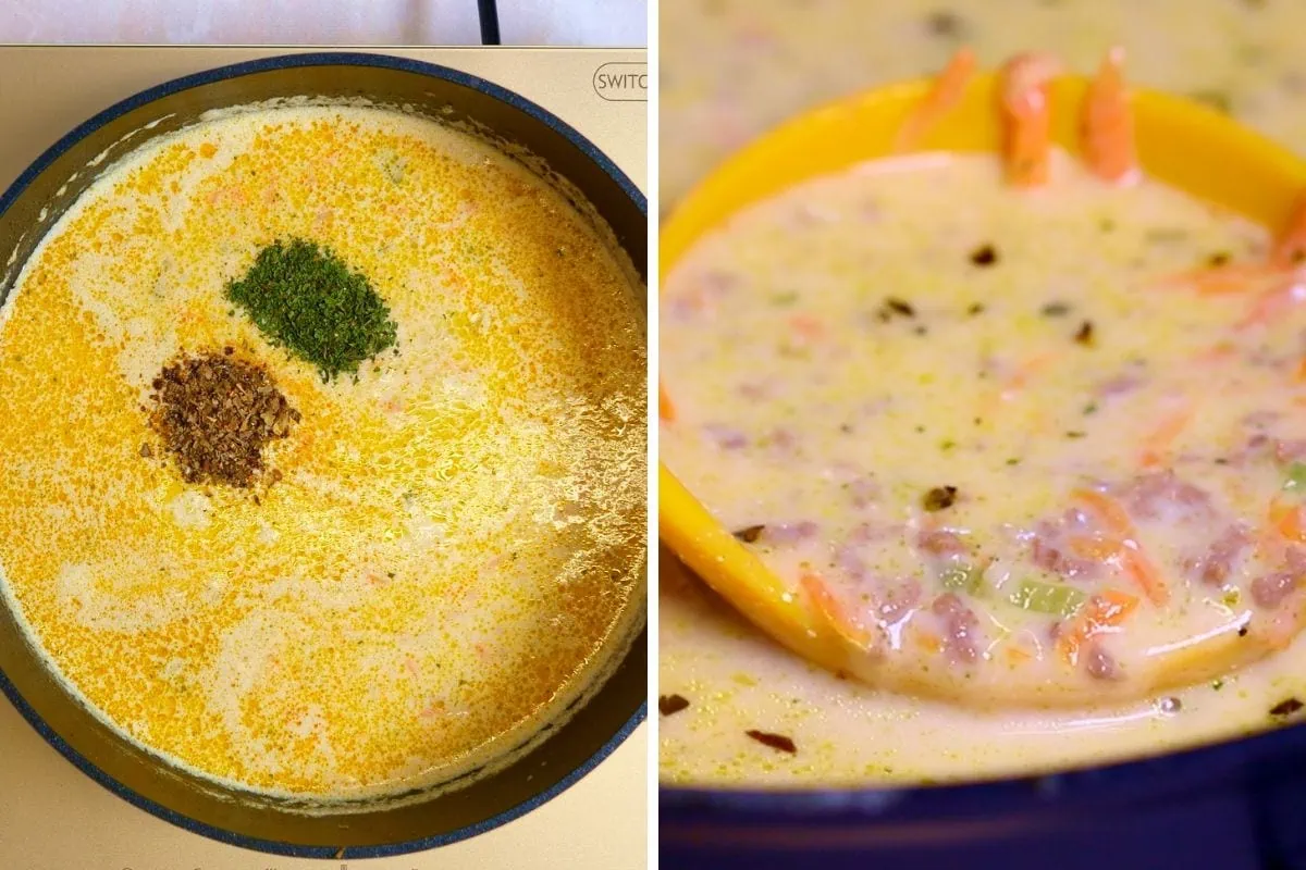 Keto Cheeseburger Soup 10 how to make Keto Cheeseburger Soup