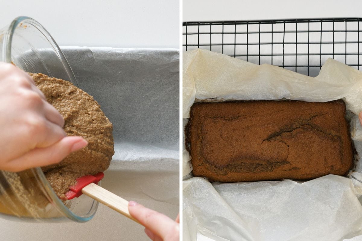 Keto Gingerbread Loaf 7 how to make Keto Gingerbread Loaf 4