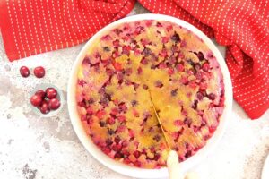 how to make keto cranberry upside down cake 4 1