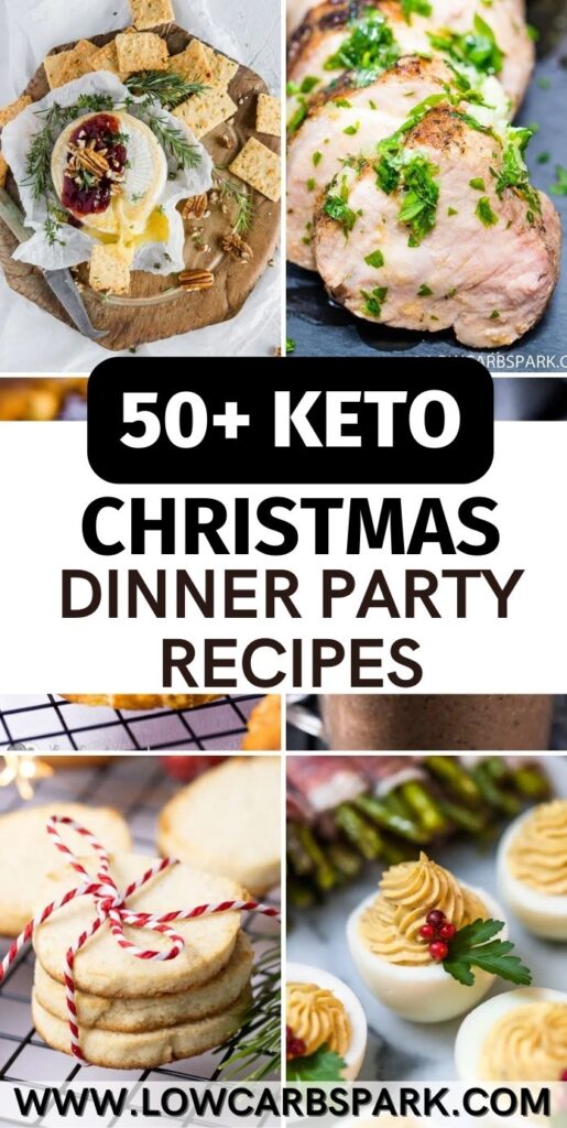 Keto Christmas Dinner Party Menu (50+ Recipes!)