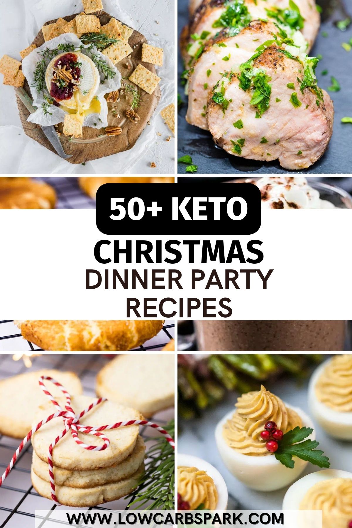 Keto Christmas Dinner Party Menu (50+ Recipes!)