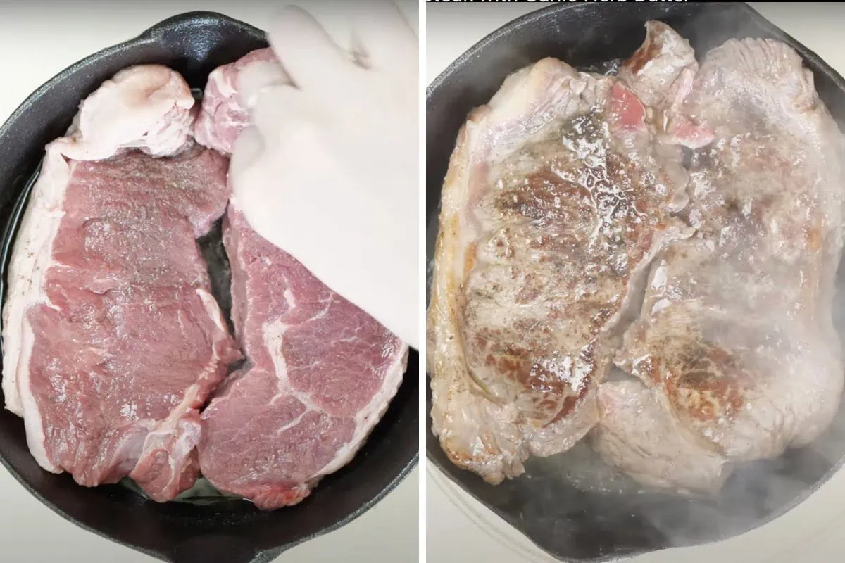 Garlic Butter Sirloin Steak 6 how to make Sirloin Steak