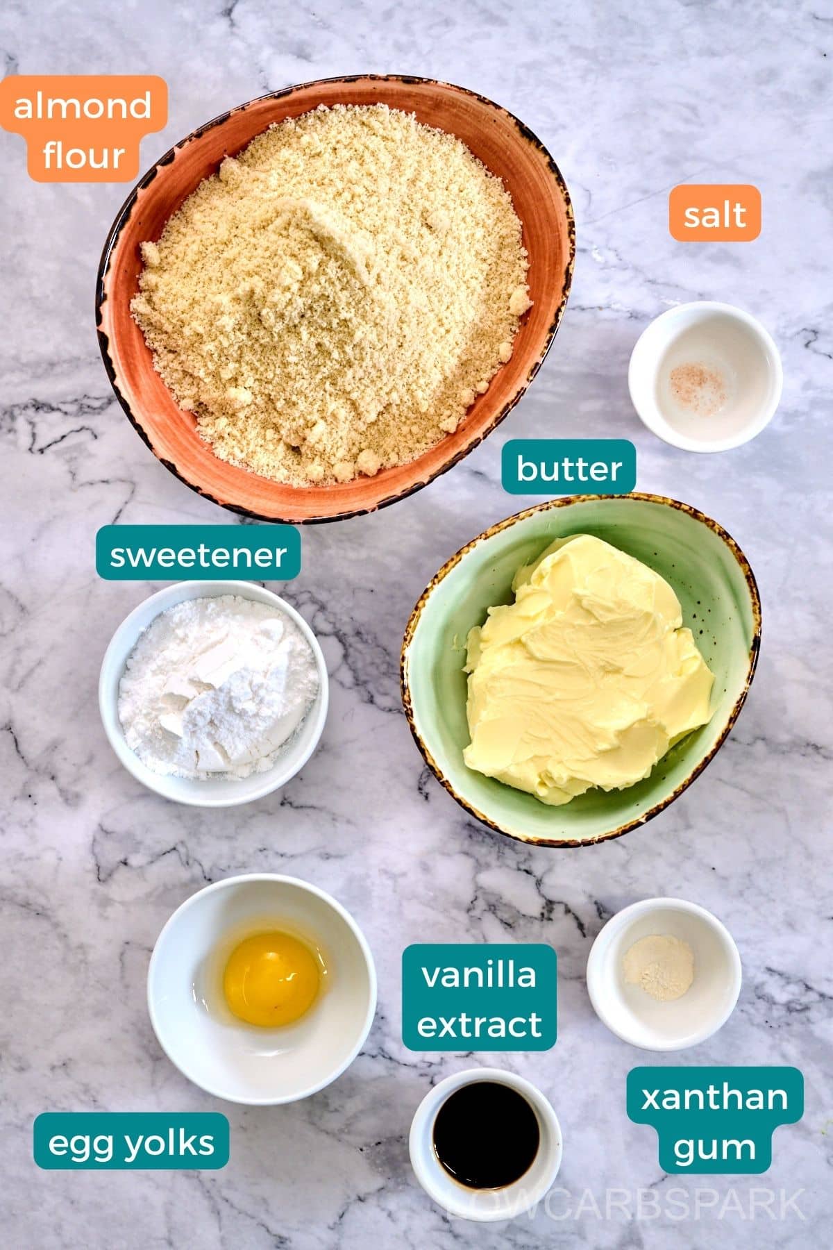 keto butter cookies ingredients