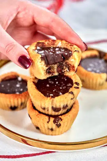 Keto Chocolate Chip Cookie Cups 