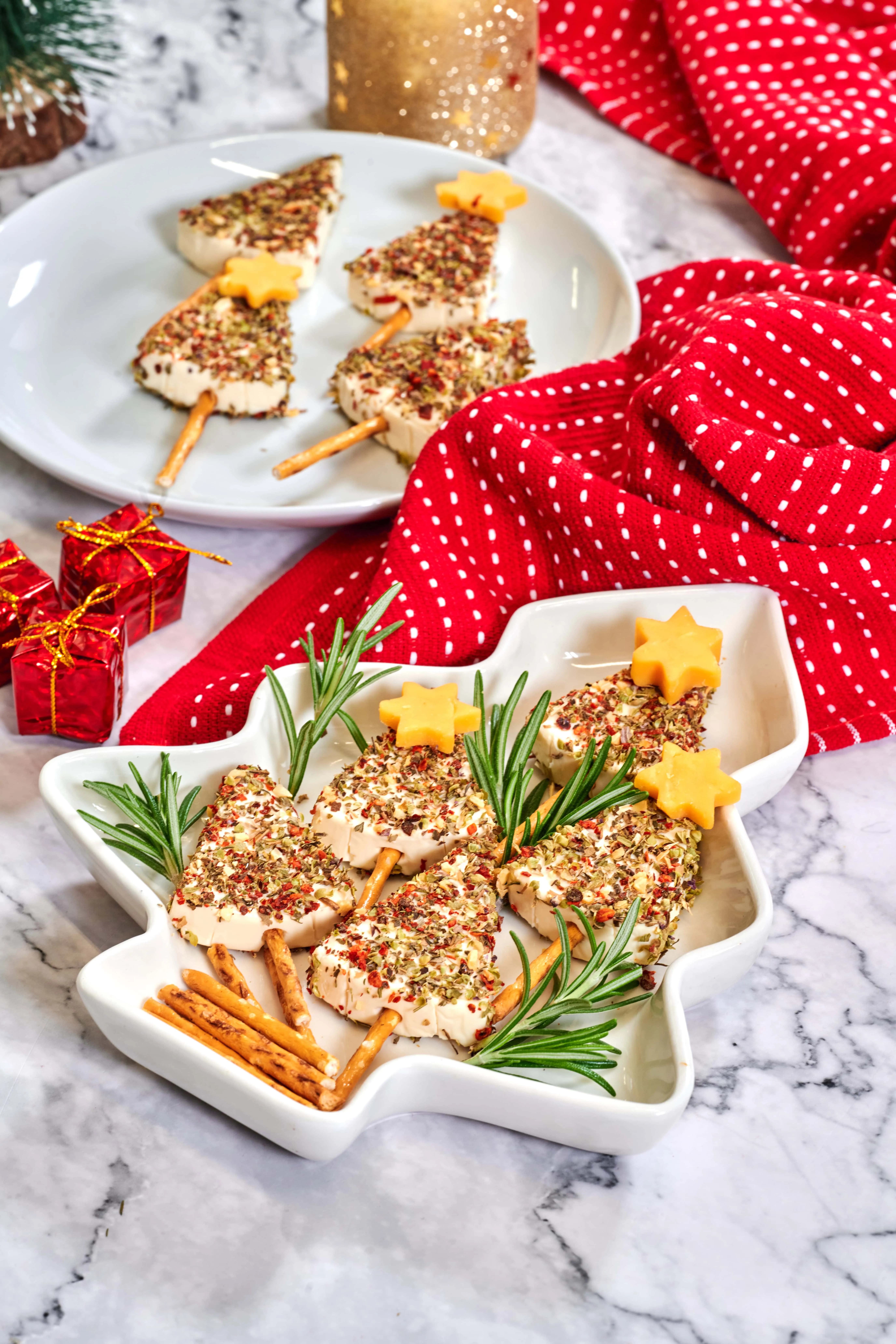 Viral Christmas Cheese Trees 2 Christmas Cheese Trees