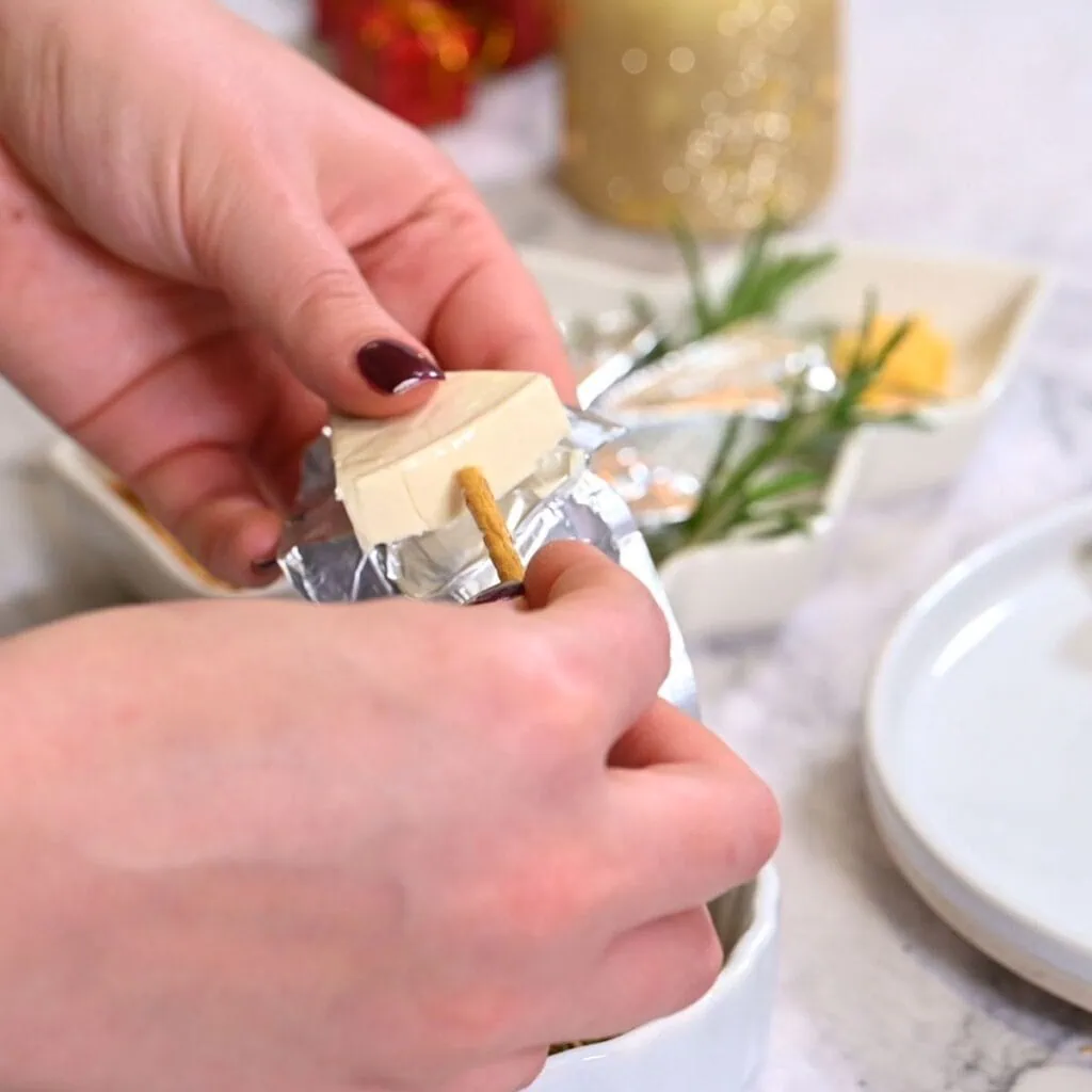 Viral Christmas Cheese Trees 4 how to make christmas cheese tree 2