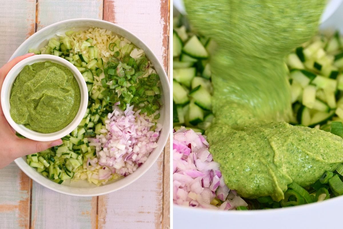 Green Goddess Salad 8 how to make Green Goddess Salad
