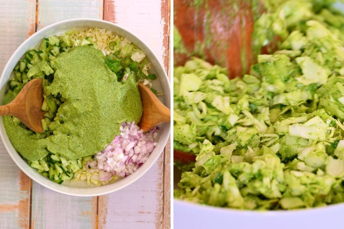 Green Goddess Salad 9 how to make Green Goddess Salad