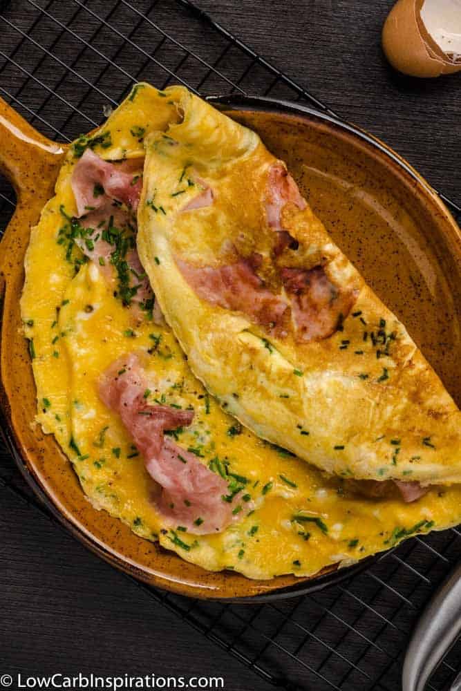 Ham and Cheese Omelette Recipe 2