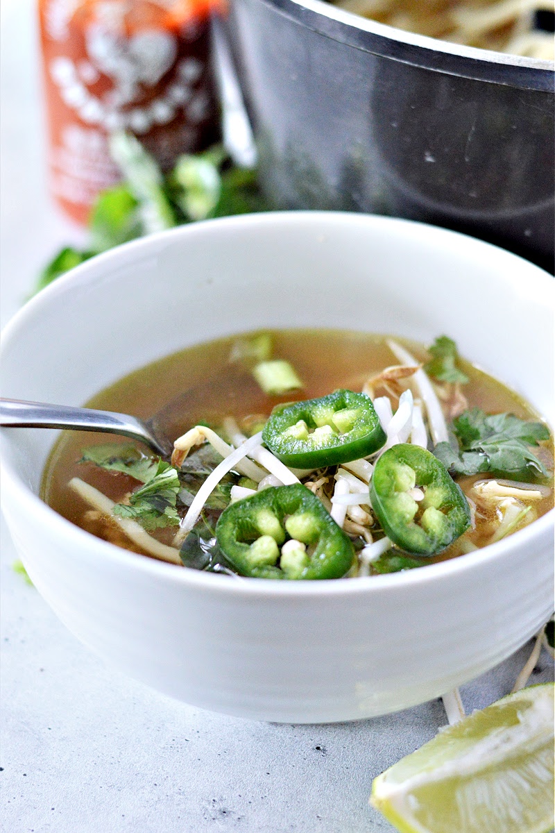 Low carb Chicken pho 14