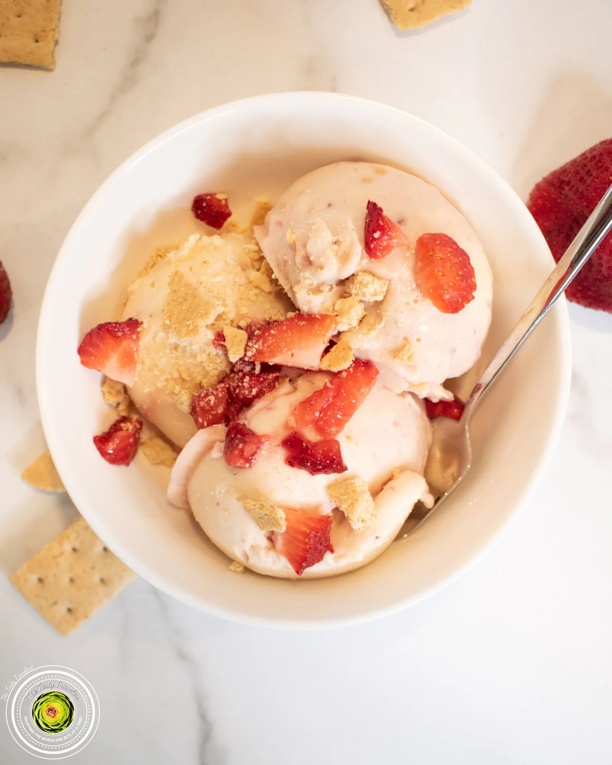 Strawberry Cheesecake Protein Ice Cream 24