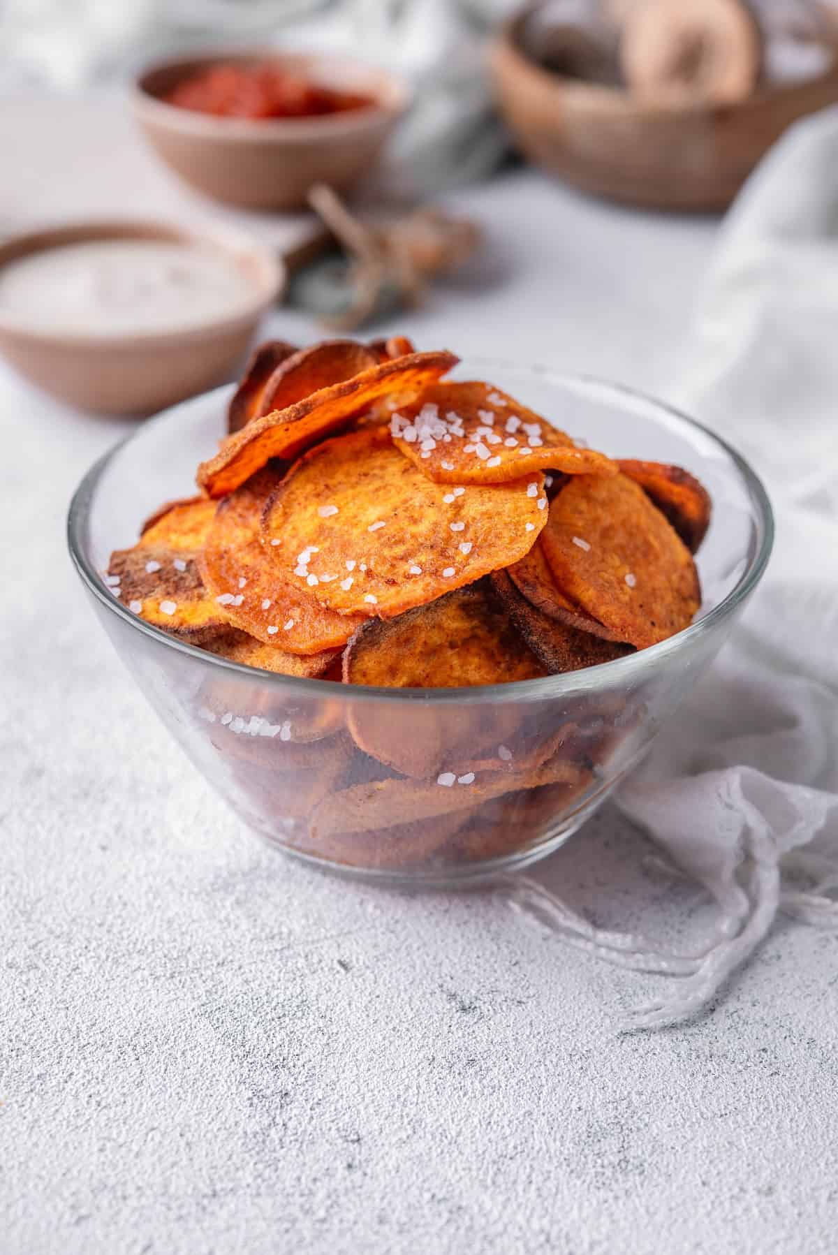 Sweet Potato Chips Ready 6