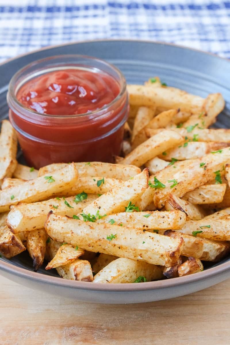 air fryer turnip fries