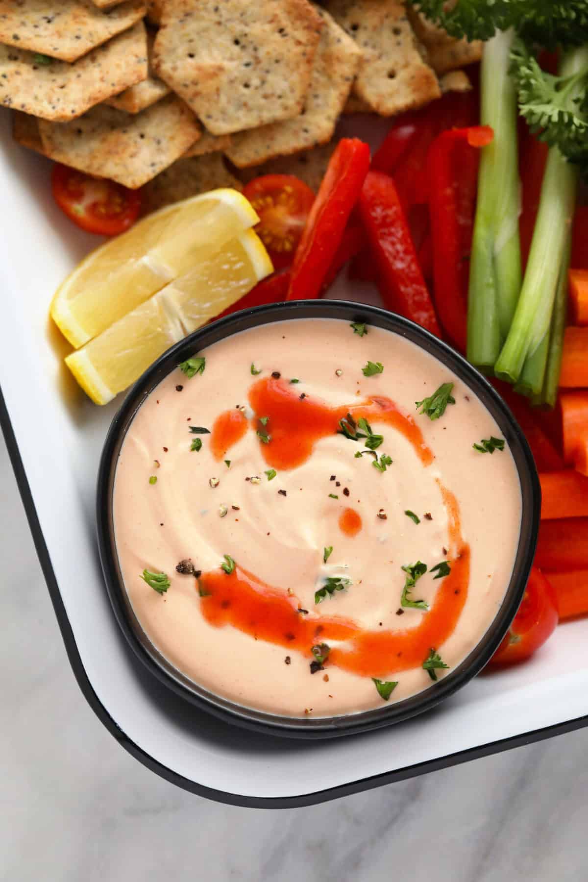 buffalo cottage cheese dip 1365x2048 1