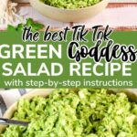 green goddess salad recipe pinterest image