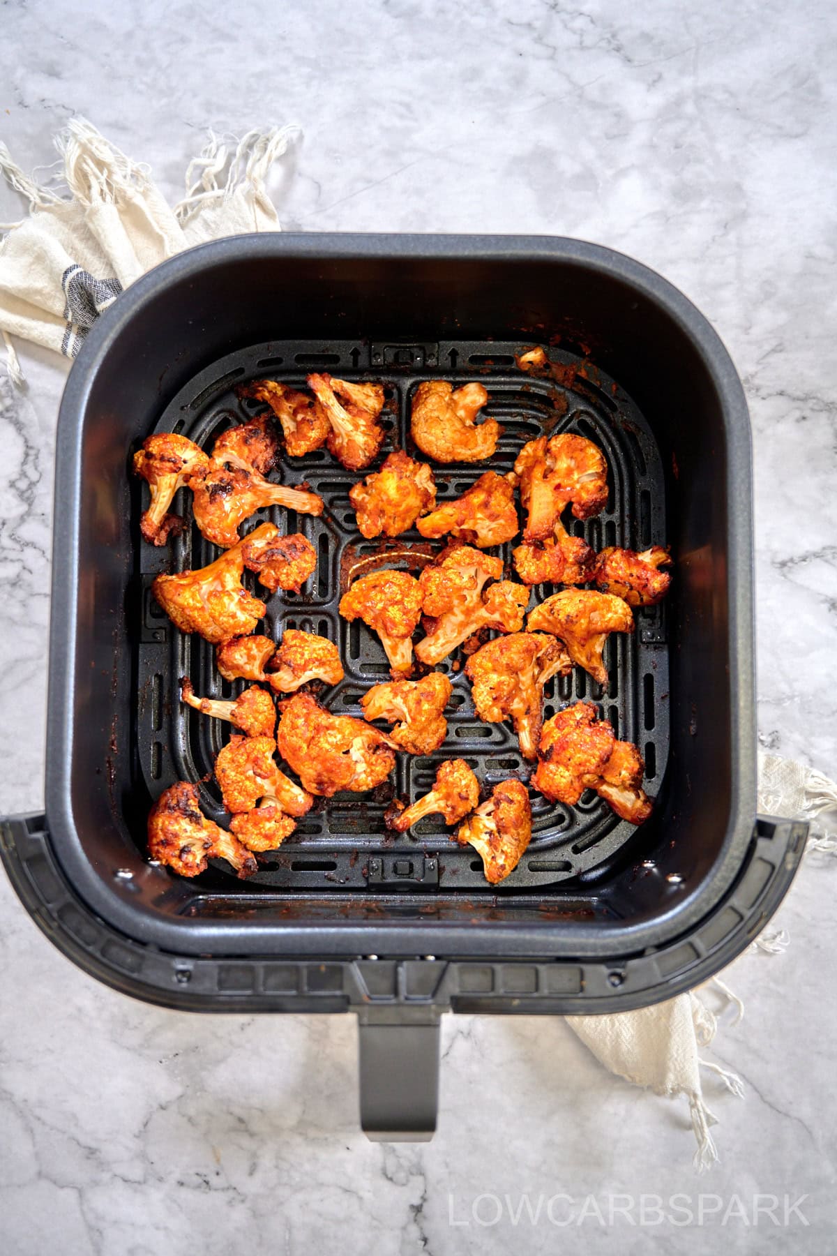Air Fryer Buffalo Cauliflower Wings 